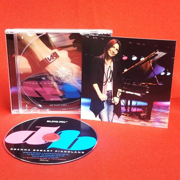 Deanna Bogart Pianoland CD 2012 Signed - Picture 8 of 9
